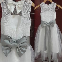 grey flower girl dresses uk