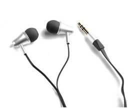 2pcs/lot Great Sound Awei ES300m Headset Earphones Speakers Metal Flat cable earphone for IPhone/IPOD/Android/htc/Samsung