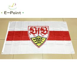 German Deutschland VfB Stuttgart FC 3*5ft (90cm*150cm) Polyester flag Banner decoration flying home & garden flag Festive gifts