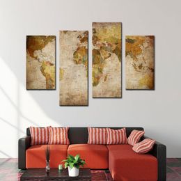 Cheap Map World Picture Frame