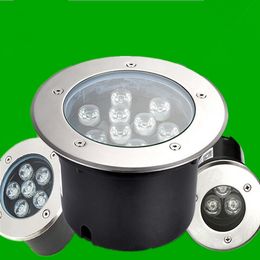 Wholesale price Outdoor Underground Lamp3W/5W/6W/7W/9W/12W/15W/18W Waterproof IP65 LED Spot Floor Garden Yard LED underground light 85~265V