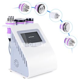 5 In 1 Unosietion Ultrasonic 40k Cavitation Vacuum Multipolar Rf Slimming Skin Body Salon Machine
