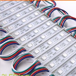 LED 5050 3 LED Module 12V waterproof RGB Colour changeable led modules lighting for backlight sign