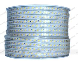 New Arrival 220V 120leds/m flexible LED Strip 5630 5730 SMD Dimmable white/warm white ribbon light led tape Waterproof