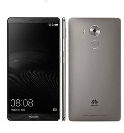 Global New Original Huawei Mate 8 4G LTE Cell 3GB RAM 32GB ROM Kirin 950 Octa Core Android 6.0 inch 16.0MP Fingerprint ID Smart Mobile Phone 1MP