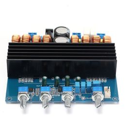 Freeshipping Durable Quality Details about New TDA7498 + TL072 Class D 2.1 Amplifier Board 200W+2X100W