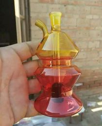 Stained glass bongs --glass hookah smoking pipe gongs - oil rigs glass bongs glass hookah smoking pipe