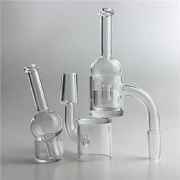 25mm XL Flat Top Thick Bottom Quartz Skillet Banger Hookah Carb Cap Dabber Nail 20mm Insert Bowl Phat Thermal Nails for Glass Bong