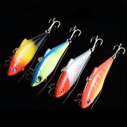 Wholesale 4 Colour 8.5cm 11.2g Vibration Lure Bait VIBRATION fishing gear bionic 3D Eye Fish Lures