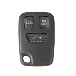 volvo remote key case UK - Guaranteed 100% Car 3 Buttons Replacement Keyless Remote Key Shell Case Fob For Volvo S70 V70 C70 S40 V40 XC90 XC70 Free Shipping