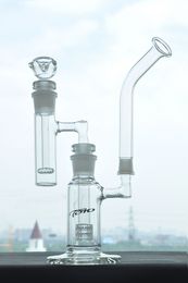 2020 Clear Recycler Oil Rigs with Removable Mouth Piece Free Shipping