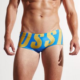 Summer Men's swim briefs sexy low waist swim trunks beach men's swimming trunks sexy swim briefs