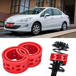 2pcs Super Power Rear Car Auto Shock Absorber Spring Bumper Power Cushion Buffer Special For Peugeot 408