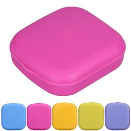 contact holders Australia - Porfessional Mini Mirror Contact Lens Travel Kit Easy Carry Case Storage Holder Container Box