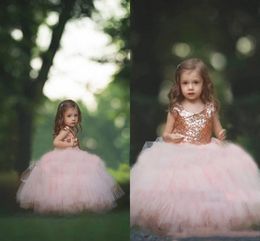 baby girl rose gold dress