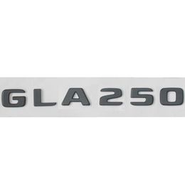 Black GLA 250 Trunk Letters Number Emblem Sticker for Mercedes Benz GLA 250 2017