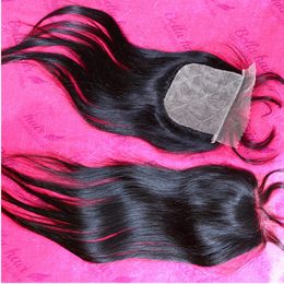 100 unprocessed brazilian hair silkbaselaceclosure 1024inch natural Colour silky straight human hair bellahair