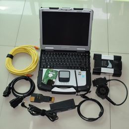 diagnostic tool Super for BMW ICOM Next with ssd 960gb + CF-30 laptop 4g touch 360 degreen Programming