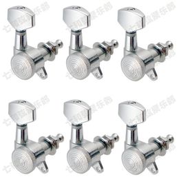 6R V12052 Electric Guitar strings button Tuning Pegs Keys tuner Machine Heads Guitar Parts Musical instruments accessories