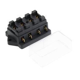auto fuse boxes suppliers best auto fuse boxes manufacturers chinachinese 4 way fuse box dc 12v 24v max dc 32v circuit car trailer auto blade