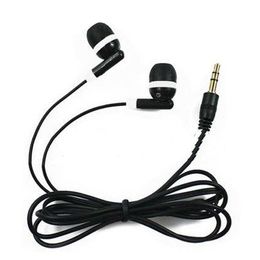 Cheapest New In ear Headphone 3.5mm Earbud Earphone For MP3 Mp4 Moible phone 2000pcs/lot free shipping