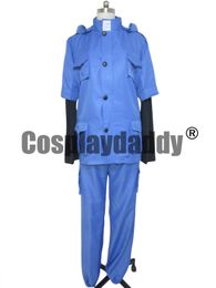 Assassination Classroom Nagisa Shiota Cosplay Costume Blue Clothes M006