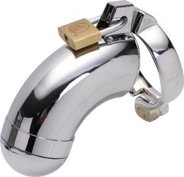 Stainless steel male chastity device cock cage metal CB6000 penis lock chastity belt sex toys for men adult products for penis