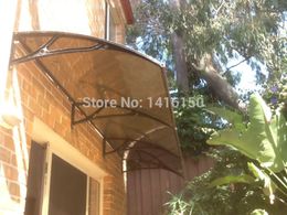 DS100360-A,100x360cm.Depth 100cm,Width 360cm.Canopy Shelters,Aluminum Support Entrance Door Canopy Polycarbonate Door Awnings