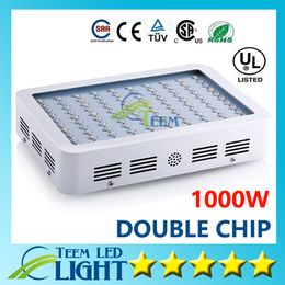 Super Discount ! Recommeded High Cost-effective 1000W LED Grow Light with 9-band Full Spectrum for Hydroponic Systems led lamp lighting