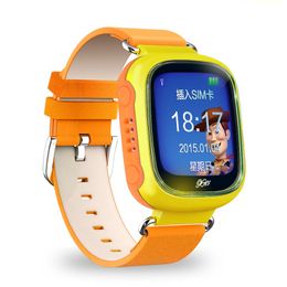 Luxury Bluetooth Smart Watch Fashion Wrist Smartwatch children Wristwatch Wearable Digital Device for IOS GSM GPS positioning Q70