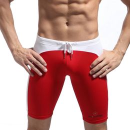 Wholesale-Compression Board Shorts Brand Spandex Swimwear Beach Swim Shorts Men Long Boxers Underwear Swimming Trunks Surf Boardshorts