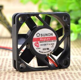 SUNON MB40101V2-000C-A99 40*40*10 4CM 12V 0.96W 2 line magnetic levitation fan