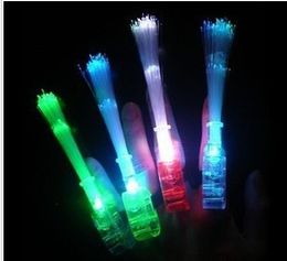 Manufacturer wholesale fiber light, concert props, , LED holiday finger light Gloves
