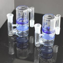 Individualization Ash Catcher 18MM clear Oil rig Glass bongs glass pipe bongs Percolator Ash Catcher Smoking Pipe Bong with 14.4mm joint