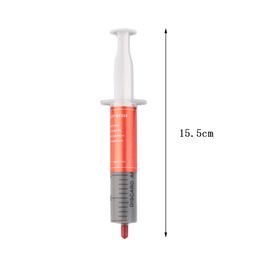 HUTIXI HTX HT-GY260 30g Big Syringe Thermal Grease Tube Grey CPU Chip Heatsink Paste Conductive Compound ABS Material Wholesale