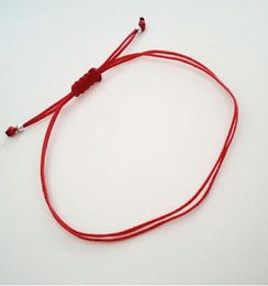 Charms Good Luck Red String Cuff Bracelet For Jewellery Making Accessories Adjustable Bracelet