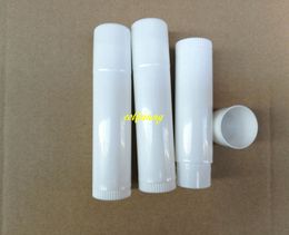 200pcs/lot 17g Round plastic Deodorant tubes DIY lipstick tube 17g lipstick bottle cosmetic packing lip balm tube