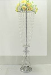Wedding Arcrylic Crystal Table Centrepiece (Heihgt 80cm) Wedding flower vase Wedding decoration 10pcs/lot