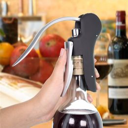 New Rabbit Lever Style Corkscrew Wine Bottle Opener with Foil Cutter Replacement Corkscrew with Foil Cutter and Replacement Corkscrew