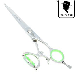 6.0Inch 2017 New SMITH CHU Salon Hair Shears Kit Hair Cutting Barber Scissors Hairdressing Salon 360 Degree Rotation, LZS0124