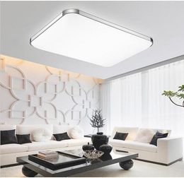 Hot Rectangle Led Ceiling Lights Square Surface Mounted Modern Ceiling Lamp Indoor Lighting Fixture For Kitchen Kids Bedroom Home