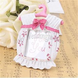 Free Shipping!40pcs Cute Baby Themed Photo Frame Favours Girl Baby Birtherday Favour Place Card Holder