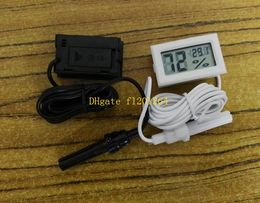 50pcs/lot Free Shipping Hot sale Mini LCD Digital Thermometer Hygrometer Temperature Humidity Metre Digital Display Y12