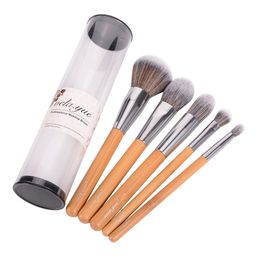 Vela .Yue Makeup Brush Set Premium Face Eyes Brush Collections Eco-Friendly Bamboo Beauty Tools Make Up Tools