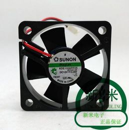 Original Sunon KDE1205PFV3 12V 0.8W 5cm 5010 50*50*10MM 2 wire ultra quiet cooling fan