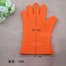 Insulation Silicon Glove Potholder For Microwave Bakeware Oven Kitchen Gadgets Cooking Tools, heat resistant glove cooking baking BBQ oven