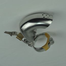 Male Chastity Devices Cock Lock chastity cage for male penis restraint stainless steel metal cages sex toys adult toy cheap on line store