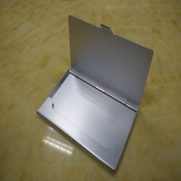 Free shipping, Metal Name Card Holder ID & VIP Card Storage Box,Can be Customised for your LOGO