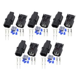 5 Sets 2 Pin Male and Female Automotive Connector Sensor Plug Sensor Plug DJ7021B-1.2-11/21