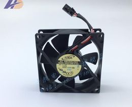 Original ADDA AD0812HB-A73GL 80*80*25 12V 0.25A three wire chassis fan